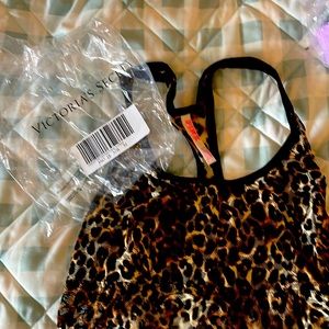 Bralette cheetah print. Nwt